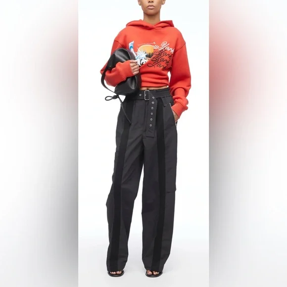 3.1 Phillip Lim We Are NY Front Wrap Hoodie NWOT - Picture 4 of 10